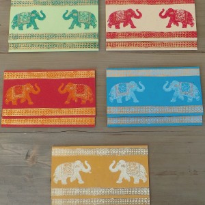 Elephant Pair Card Set