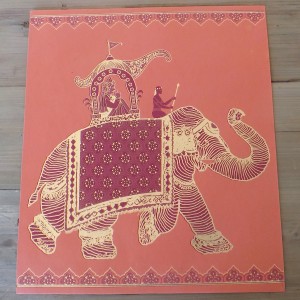 Elephant Envelope - Orange
