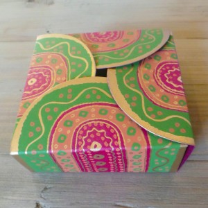 Tribal Box - Green and Brown