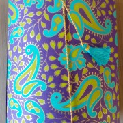 Pillow Box – Green and Purple