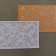 Gold Snowflake Card