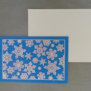 Gold Snowflake Card