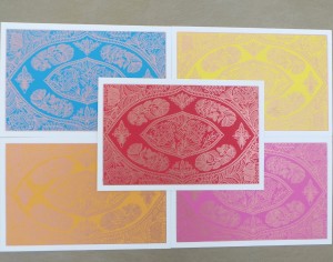 Damask Card Set