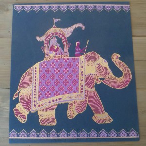 Elephant Envelope - Blue