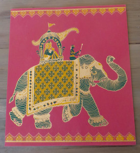 Elephant Envelope - Red