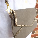 Grey Fabric Bag