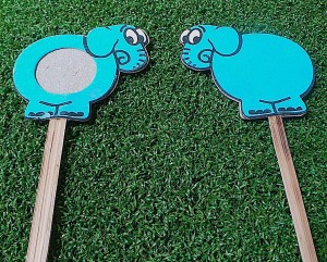 Photo Frame Bookmark - Blue