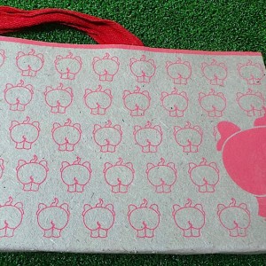 Elephant Bum Book Bag - Pink
