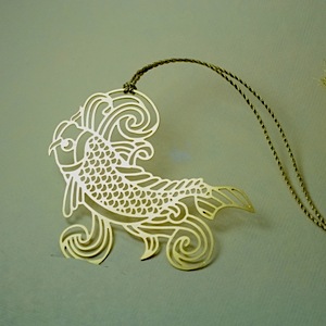 Fish Brass Bookmark