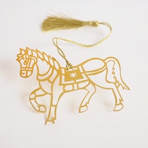 Horse Brass Bookmark
