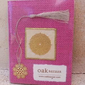 Pink Jute Journal