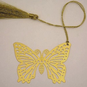 Butterfly Brass Bookamrk