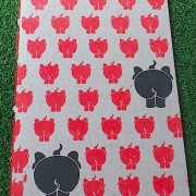 Soft Colour Notebook - Red