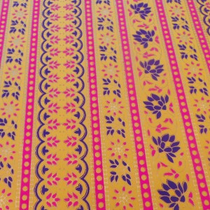 Wrapping Paper - Floral on Yellow