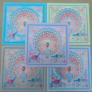 Peacock Card Set