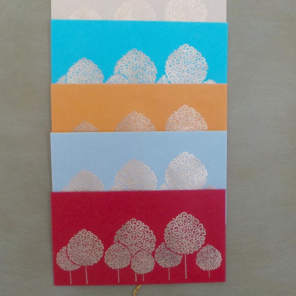 Gold Tree Envelope Set