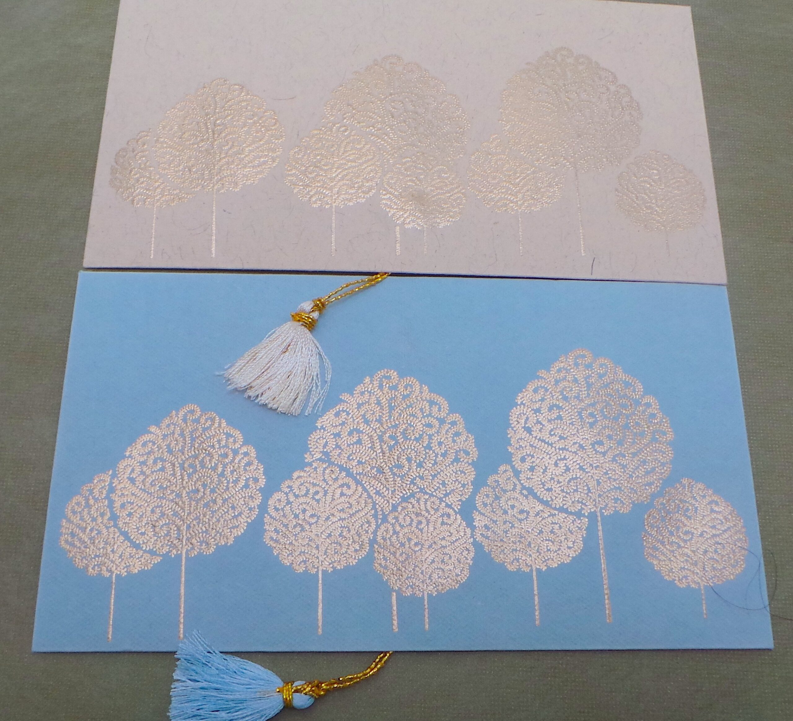Gold Trees Envelope Set - Image 5