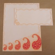 Paisley Vine Writing Paper