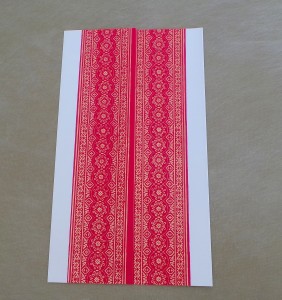 Red Carpet Writing Paper