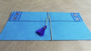 Back side with Tassel