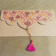 Hearts and Vine Natural Envelope