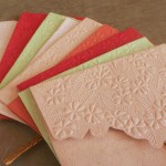 Embossed Flowers Gift Tags
