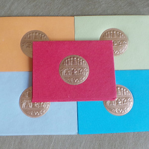Gold Stamp Gift Tags