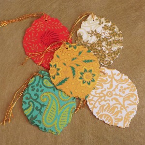 Leaf Shape Gift Tag